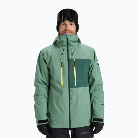 Obrázek produktu Pánská snowboardová bunda Quiksilver Sycamore Solid 20K dark ivy Zelená
