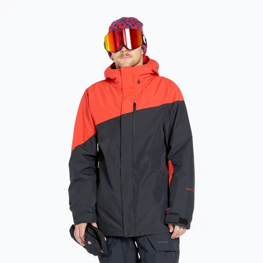 Obrázek produktu Pánská snowboardová bunda Volcom Primry Ins crimson Černá