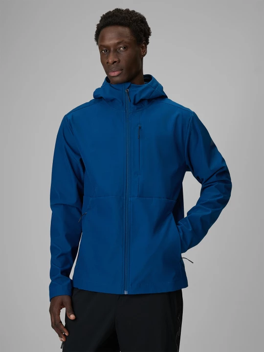 Obrázek produktu Pánská softshell větruodolná bunda membrána 8000 - tyrkysová 4F tyrkysový