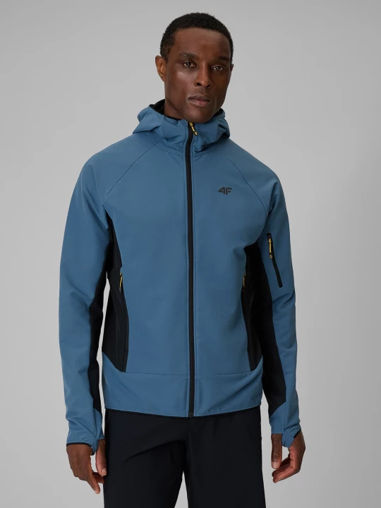 Obrázek produktu Pánská softshellová bunda větruodolná - tmavě modrá 4F