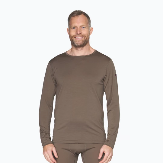 Obrázek produktu Pánská termo mikina Devold Breeze Merino 150 falcon Béžová