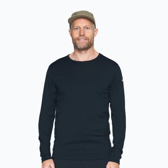 Obrázek produktu Pánská termo mikina Devold Breeze Plus Merino 200 ink Černá