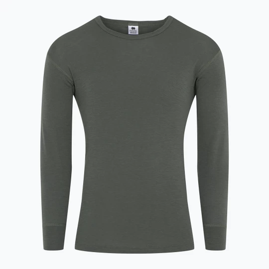 Obrázek produktu Pánská termo mikina Dovre Wool khaki Zelená