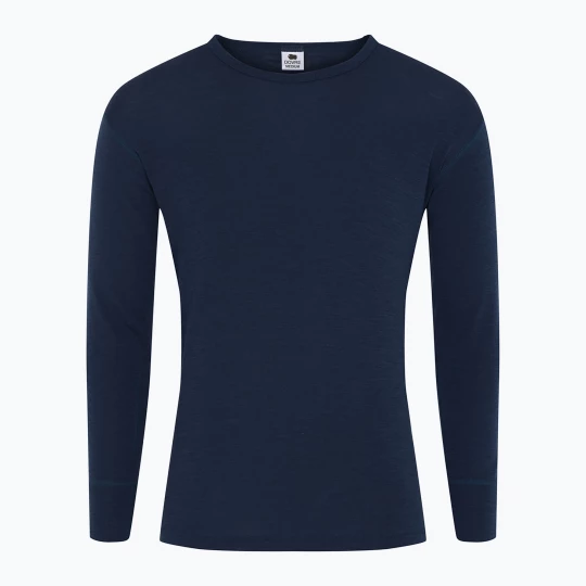 Obrázek produktu Pánská termo mikina Dovre Wool navy Námořnická modř
