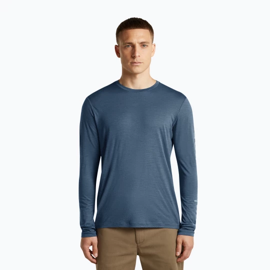 Obrázek produktu Pánská termo mikina Icebreaker Merino 150 Tech Lite IB Vertical Dawn Modrá