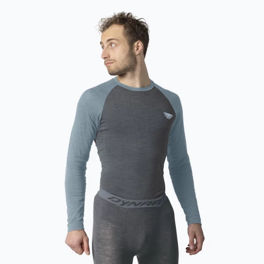 Obrázek produktu Pánská termoakční mikina DYNAFIT Tour Light Merino smoke blue šedá