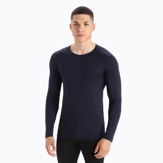 Obrázek produktu Pánská termoakční mikina icebreaker 200 Oasis Crewe midnight navy Námořnická modř