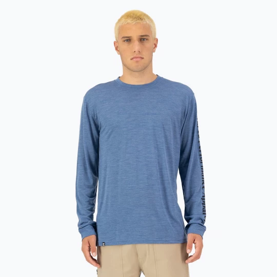 Obrázek produktu Pánská termoakční mikina Mons Royale Zephyr Tencel steel blue