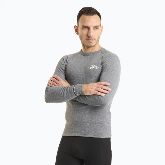 Obrázek produktu Pánská termoakční mikina ODLO Active Warm Originals Bl Top Crew Neck odlo steel grey melange