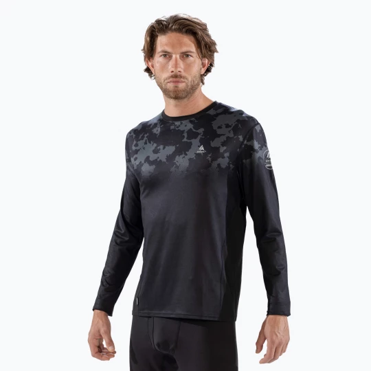 Obrázek produktu Pánská termoakční mikina Surfanic Bodyfit CarbonDri Limited Edition Crew Neck černá