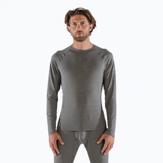 Obrázek produktu Pánská termoakční mikina Surfanic Bodyfit Crewneck charcoal šedá