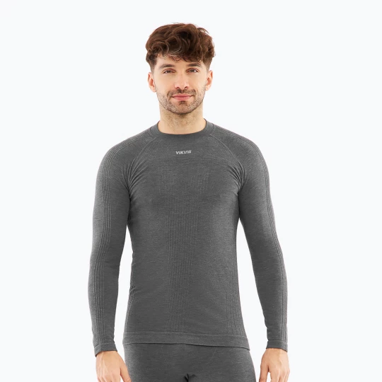 Obrázek produktu Pánská termoakční mikina Viking Tende dark grey