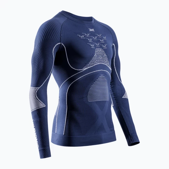 Obrázek produktu Pánská termoakční mikina X-Bionic Energy Accumulator 4.0 marine / optical white Modrá