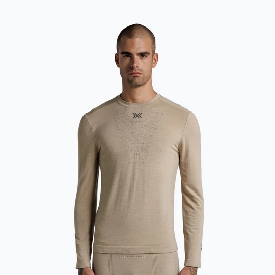 Obrázek produktu Pánská termoakční mikina X-Bionic Mightywool sand Béžová