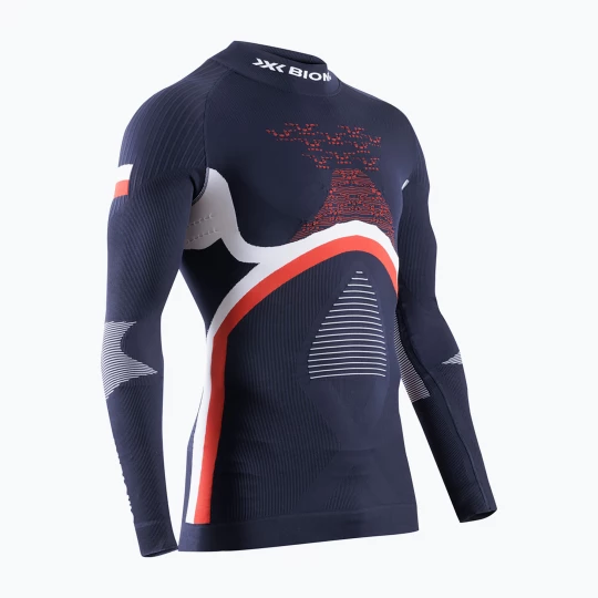 Obrázek produktu Pánská termoakční mikina X-Bionic Patriot Shirt Turtle Neck Lg Sl poland Bílá