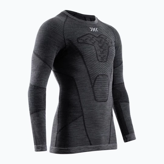 Obrázek produktu Pánská termoakční mikina X-Bionic Symbio Merino Shirt rhino grey