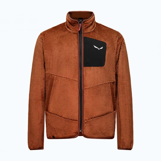 Obrázek produktu Pánská trekingová mikina Salewa Puez Warm Full Zip bombay brown