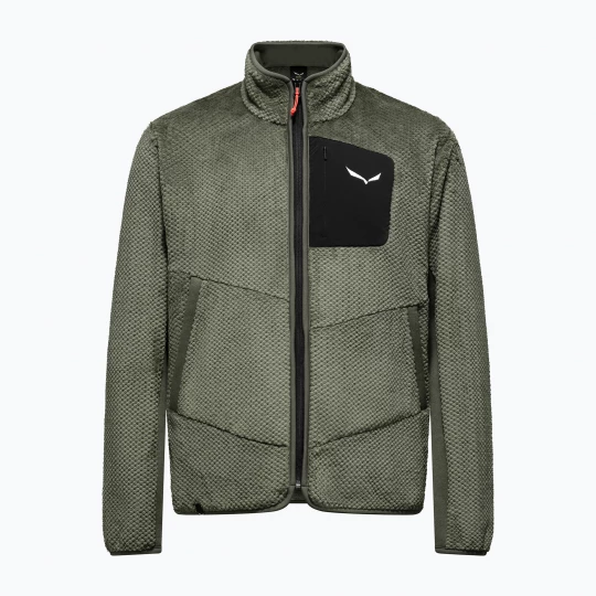 Obrázek produktu Pánská trekingová mikina Salewa Puez Warm Full Zip faded green