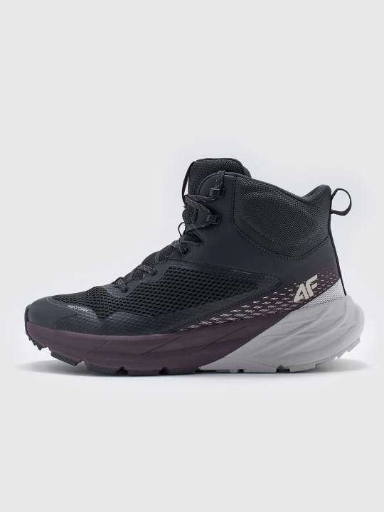 Obrázek produktu Pánská vysoká treková obuv SPEED HIKER - černé 4F černý