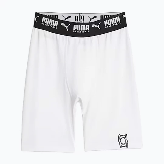 Obrázek produktu Pánské basketbalové šortky PUMA Hoops Team Baselayer puma white