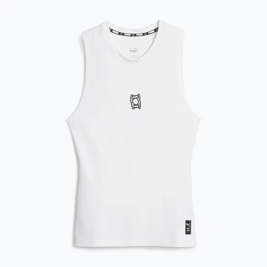 Obrázek produktu Pánské basketbalové tílko PUMA Hoops Team Slvs Baselayer puma white