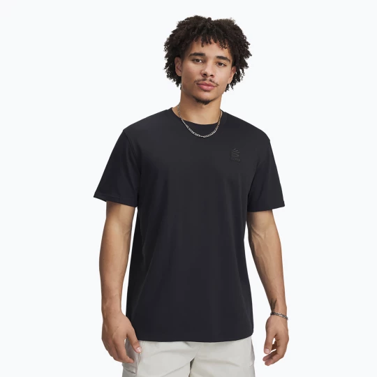 Obrázek produktu Pánské basketbalové tričko Under Armour Curry Heavyweight Trend black / black