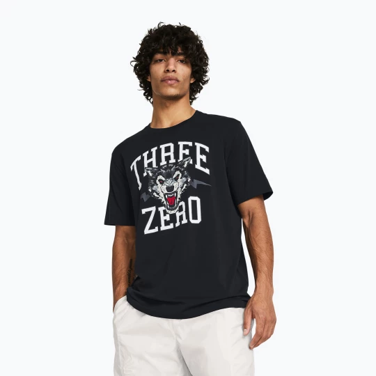 Obrázek produktu Pánské basketbalové tričko Under Armour Curry Young Wolf Tee black / mod gray
