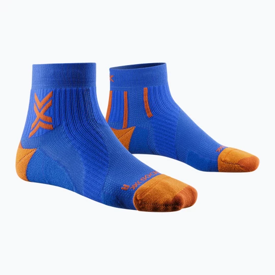 Obrázek produktu Pánské běžecké ponožky X-Socks Run Perform Ankle twyce blue / orange