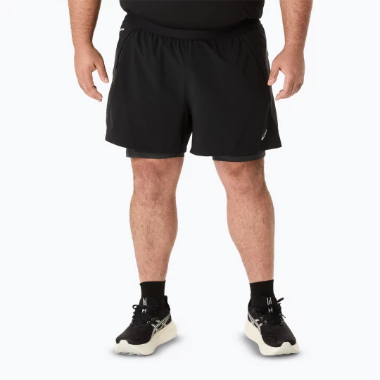 Obrázek produktu Pánské běžecké šortky ASICS Road 2N1 5IN performance black / graphite grey