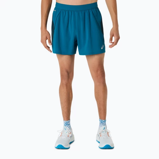 Obrázek produktu Pánské běžecké šortky ASICS Road 5IN tranquil teal / dark teal / yamabuki Modrá