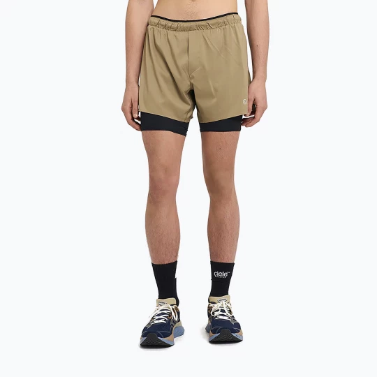Obrázek produktu Pánské běžecké šortky Ciele Athletics DLY 5" Long Brief canvas Hnědá