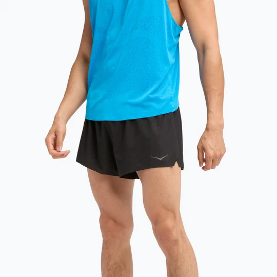 Obrázek produktu Pánské běžecké šortky HOKA Race Day Split black