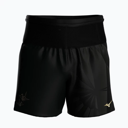 Obrázek produktu Pánské běžecké šortky Mizuno Active Graphic Multi Pocket 7 yamaori Černá