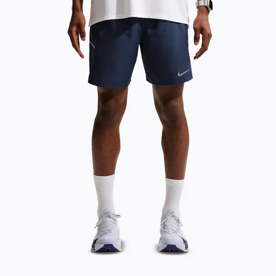 Obrázek produktu Pánské běžecké šortky Nike Miler Dri-Fit Brief Lined7" midnight navy Námořnická modř