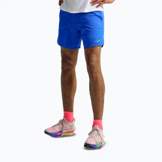 Obrázek produktu Pánské běžecké šortky Nike Stride Dri-Fit 2in1 7" hyper royal Modrá