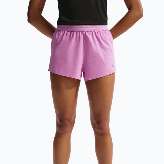 Obrázek produktu Pánské běžecké šortky Nike Swift Breathe Dri-Fit Mid-Rise 2.5" light magenta / photon dust Růžová
