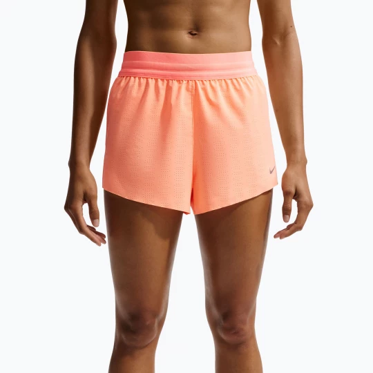 Obrázek produktu Pánské běžecké šortky Nike Swift Breathe Dri-Fit Mid-Rise 2.5" orange pulse / photon dust