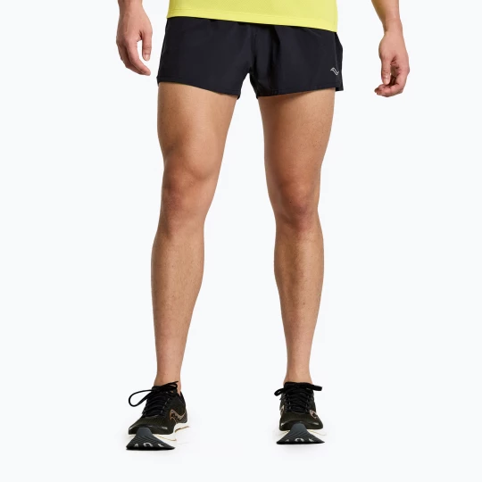 Obrázek produktu Pánské běžecké šortky Saucony Outpace 2, 5" Split černé SAM800326-BK