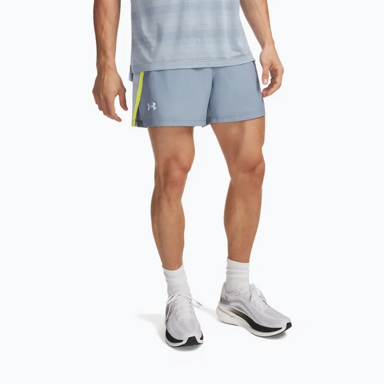 Obrázek produktu Pánské běžecké šortky Under Armour Launch 5" Shorts blue wind / flash light / reflective