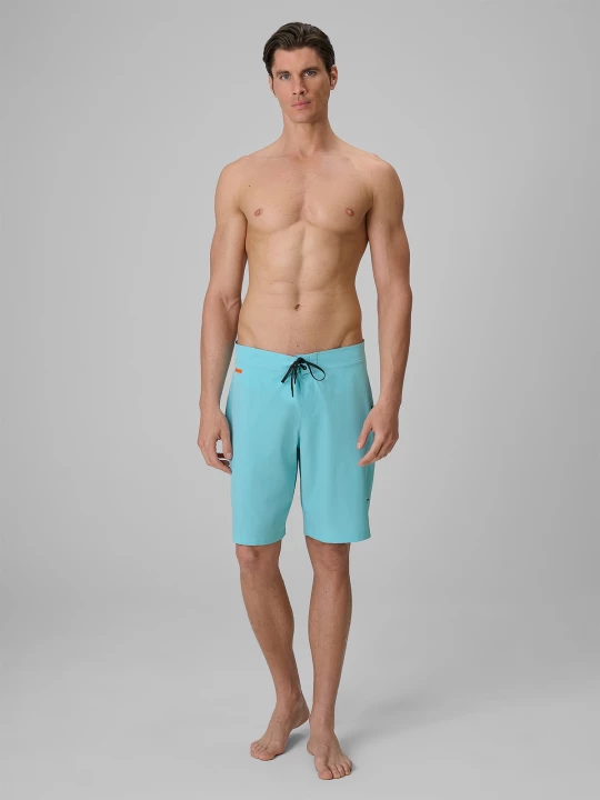 Obrázek produktu Pánské boardshorty na pláž s ochranou UPF50+ - tyrkysové 4F tyrkysový