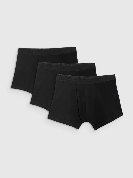 Obrázek produktu Pánské boxerky (3-pack) - černé 4F černý