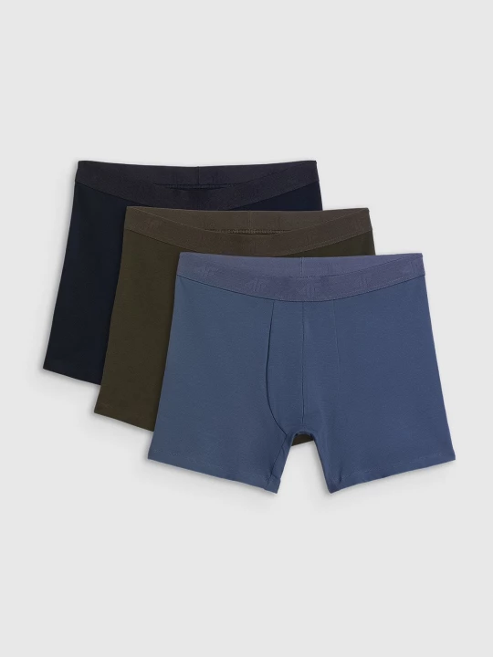 Obrázek produktu Pánské boxerky (3-pack) - černé 4F