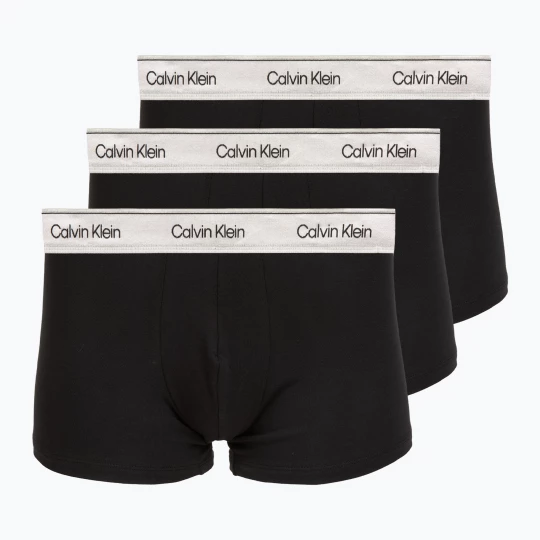 Obrázek produktu Pánské boxerky Calvin Klein LV00NB4730 Trunk black w / silver haze wbs