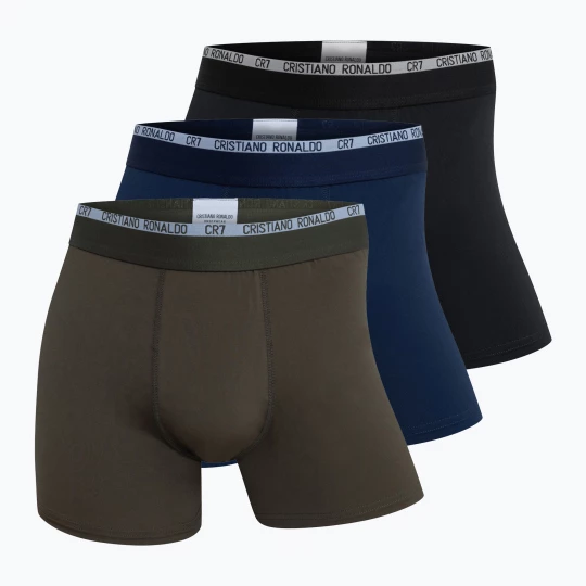 Obrázek produktu Pánské boxerky CR7 Basic Trunk 3 pary multicolour