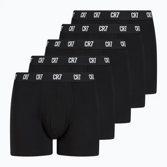 Obrázek produktu Pánské boxerky CR7 Basic Trunk 5 párů black / white