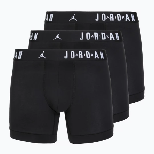 Obrázek produktu Pánské boxerky Jordan JHM Flight Cotton Core 3 páry černé
