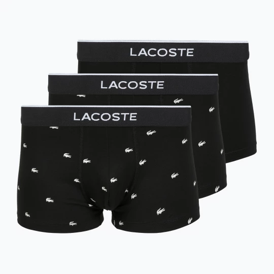 Obrázek produktu Pánské boxerky Lacoste 5H1299 3 páry black