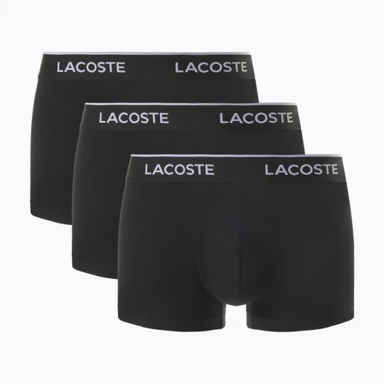 Obrázek produktu Pánské boxerky Lacoste 5H2393 3 páry black