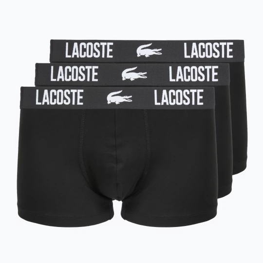 Obrázek produktu Pánské boxerky Lacoste 5H2393 3 páry black