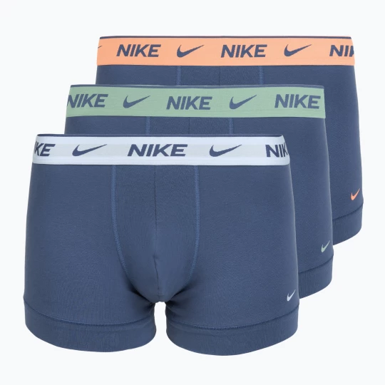 Obrázek produktu Pánské boxerky Nike Cotton Stretch Trunk 3 pairs mineral Barevné
